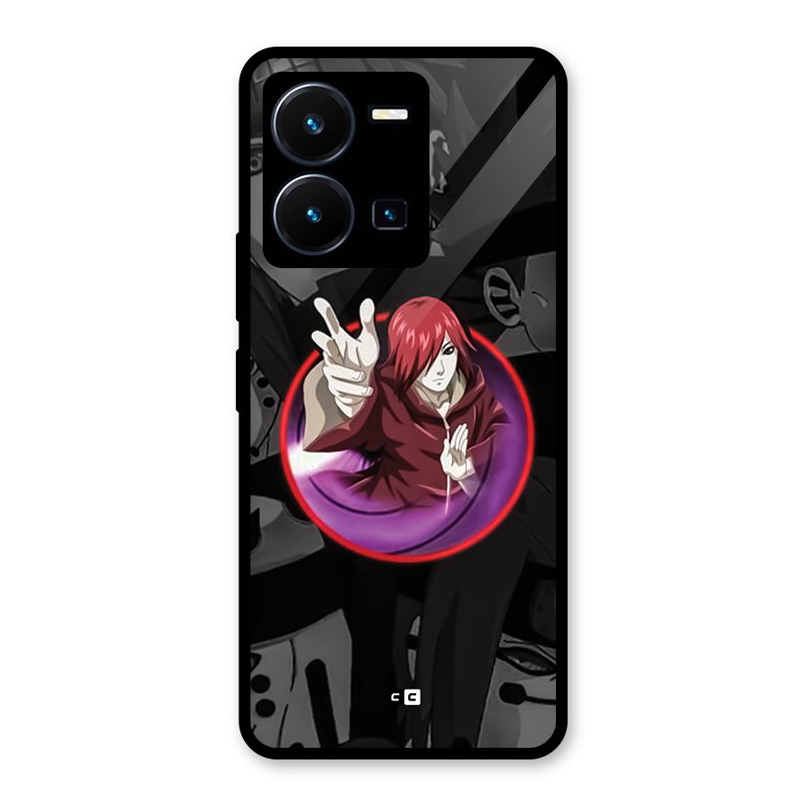 Nagato Uzumaki Glass Back Case for Vivo Y35