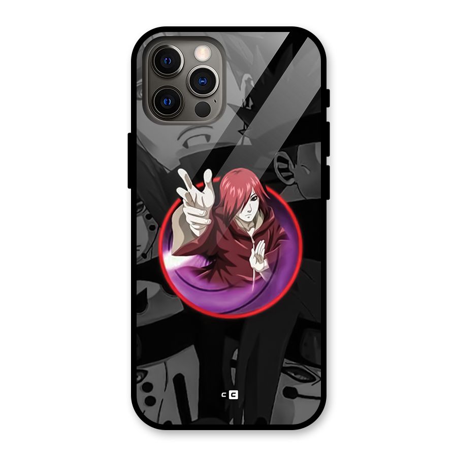 Nagato Uzumaki Glass Back Case for iPhone 12 Pro