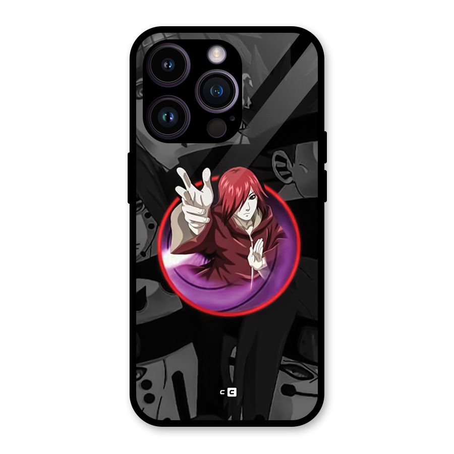 Nagato Uzumaki Glass Back Case for iPhone 14 Pro