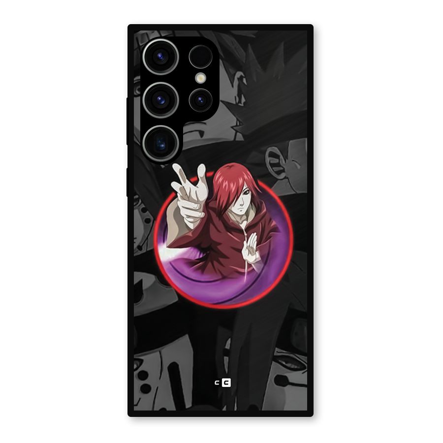 Nagato Uzumaki Metal Back Case for Galaxy S23 Ultra