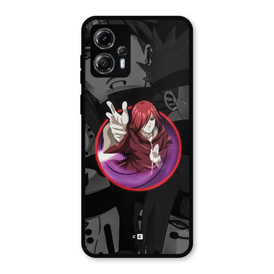 Nagato Uzumaki Metal Back Case for Moto G13