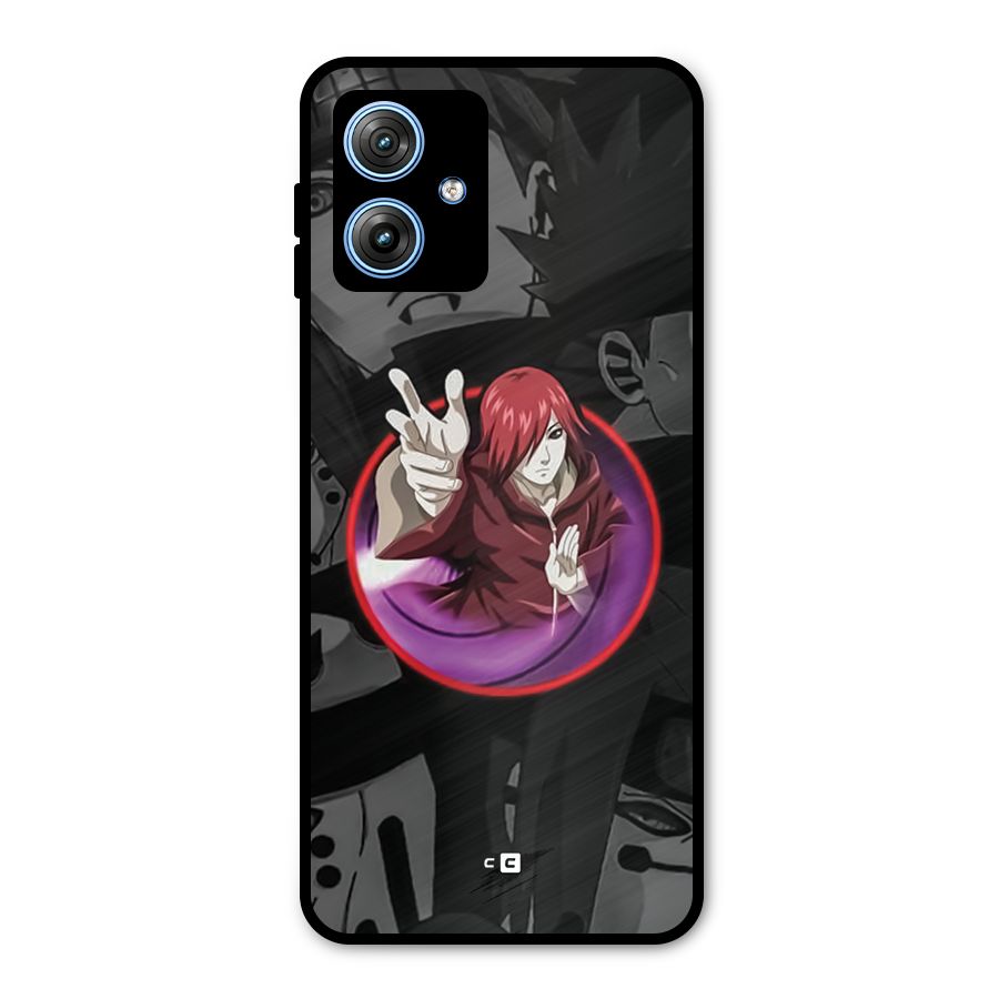 Nagato Uzumaki Metal Back Case for Moto G54