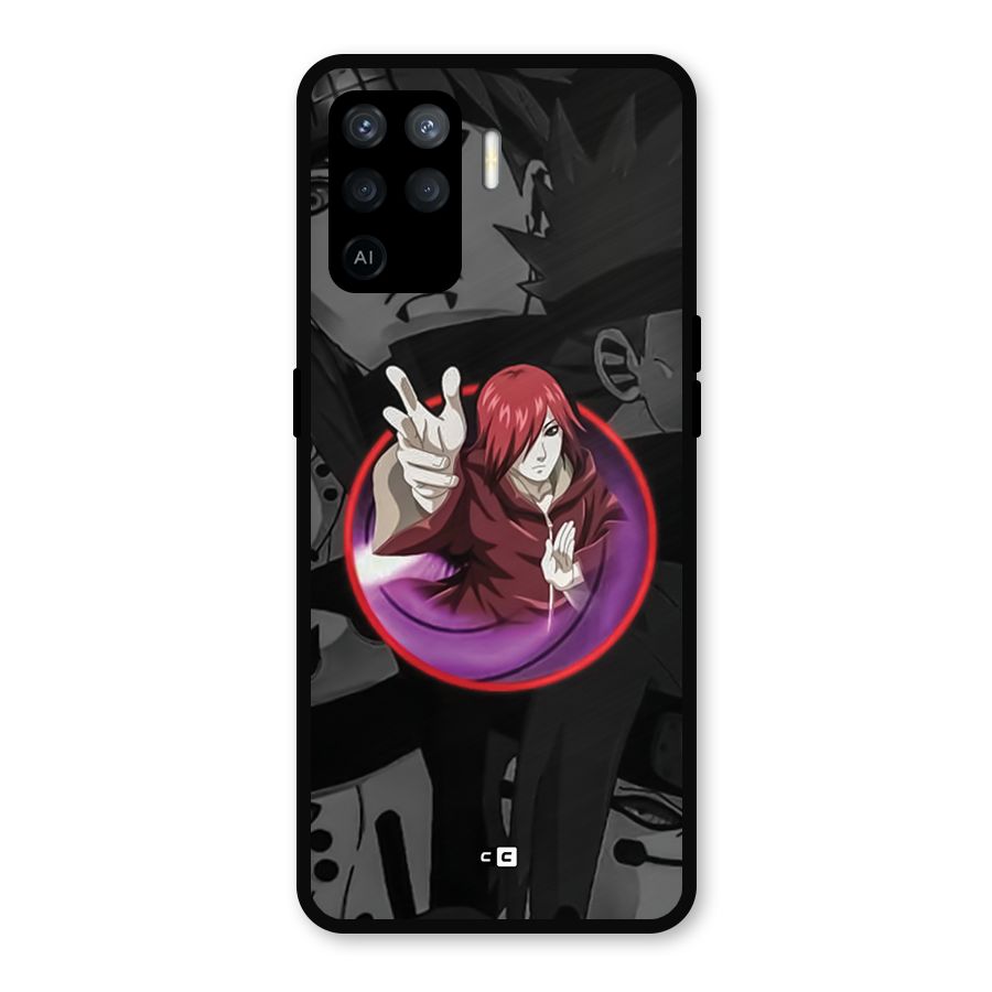 Nagato Uzumaki Metal Back Case for Oppo F19 Pro