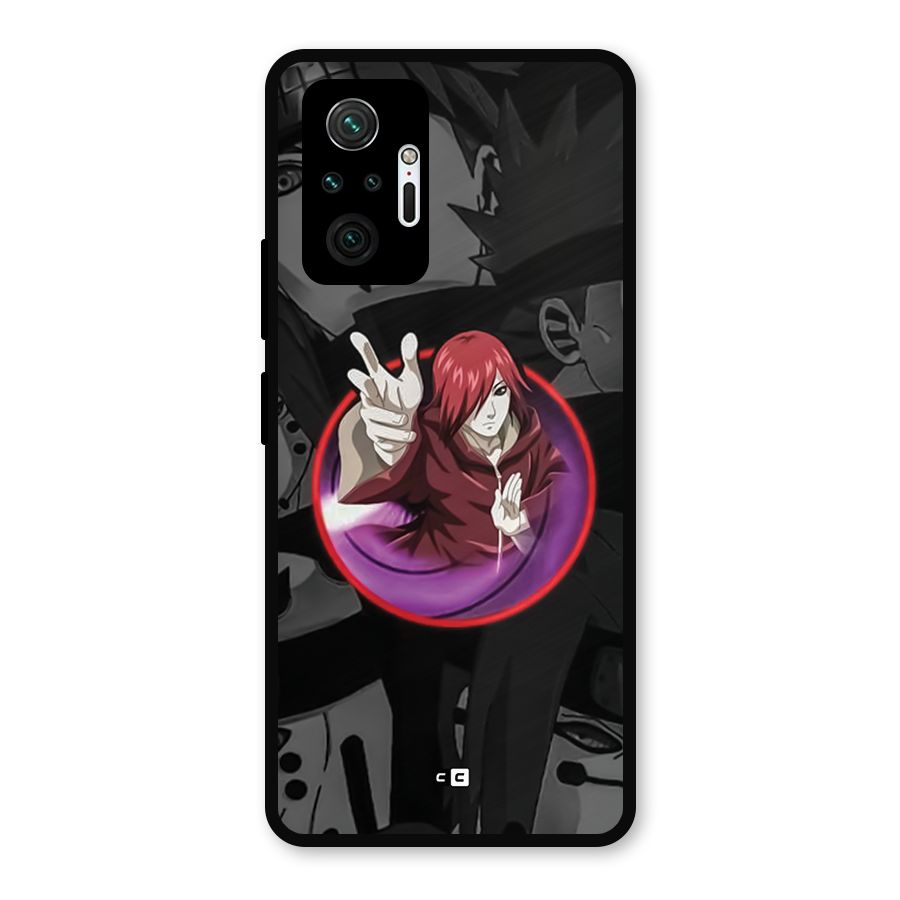 Nagato Uzumaki Metal Back Case for Redmi Note 10 Pro Max