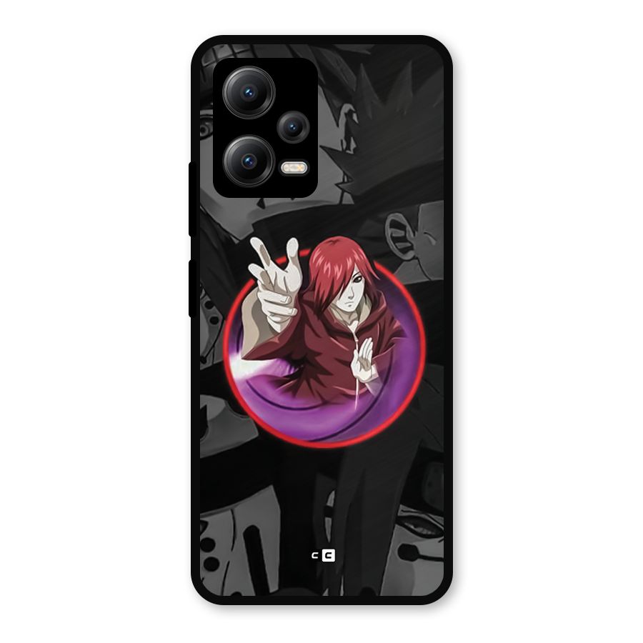 Nagato Uzumaki Metal Back Case for Redmi Note 12 5G