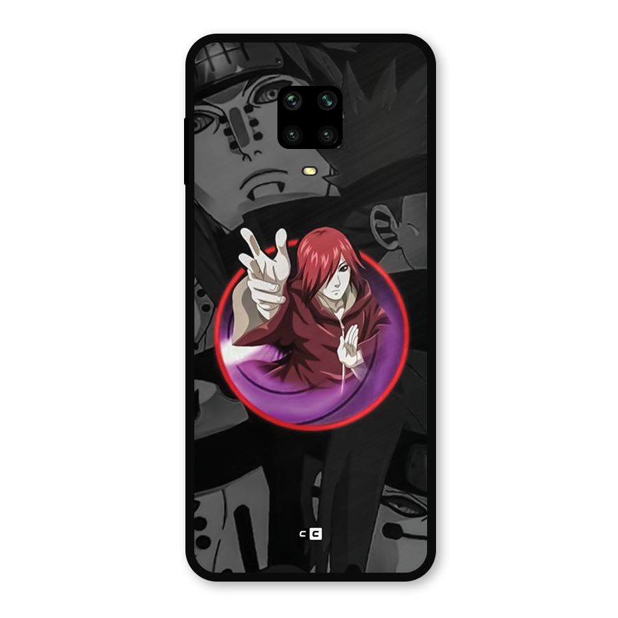 Nagato Uzumaki Metal Back Case for Redmi Note 9 Pro