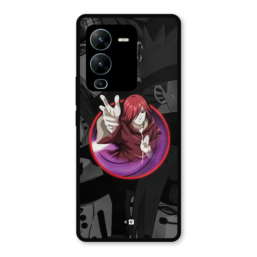 Nagato Uzumaki Metal Back Case for Vivo V25 Pro