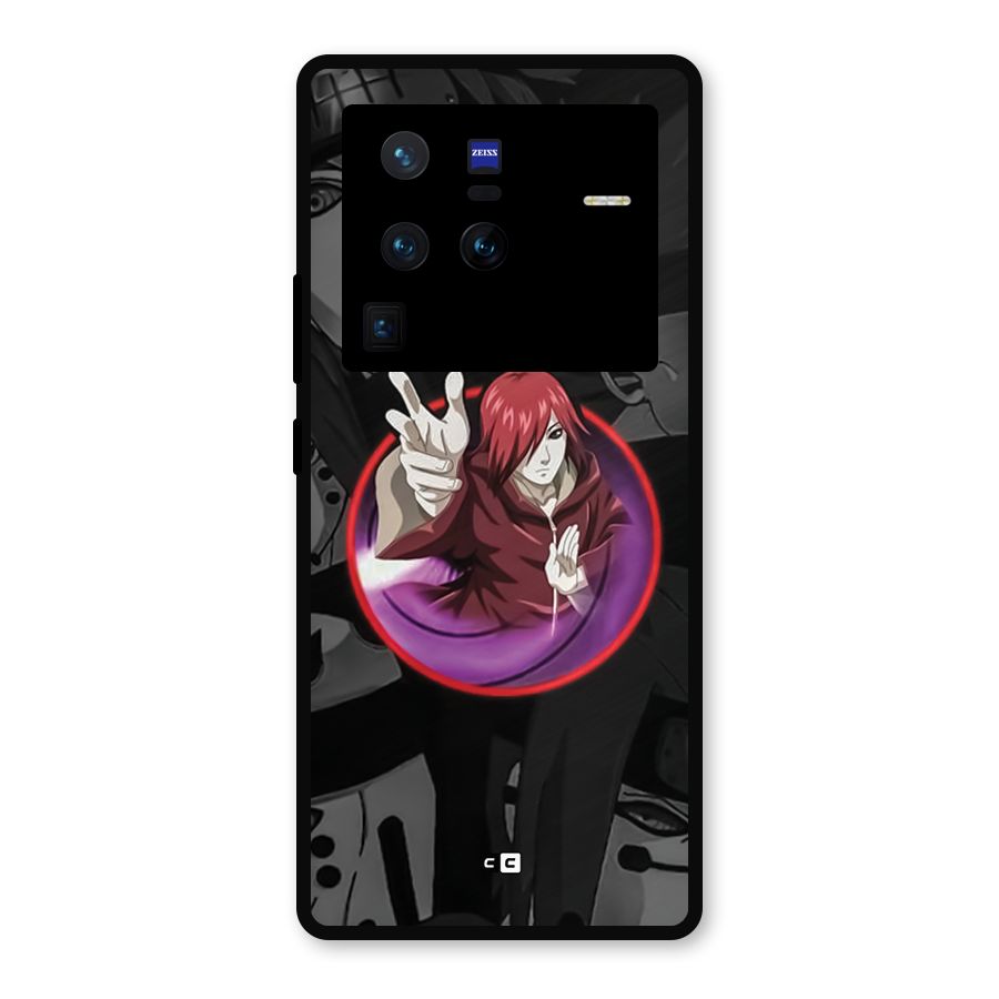 Nagato Uzumaki Metal Back Case for Vivo X80 Pro