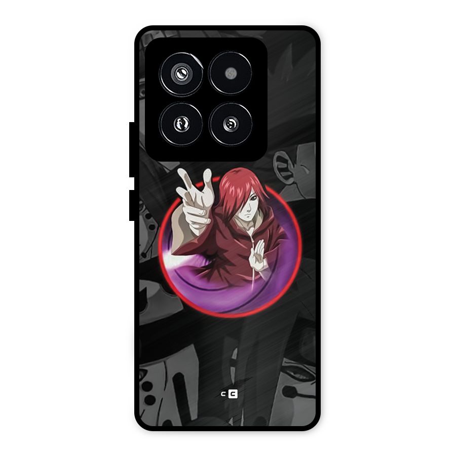 Nagato Uzumaki Metal Back Case for Xiaomi 14 Pro