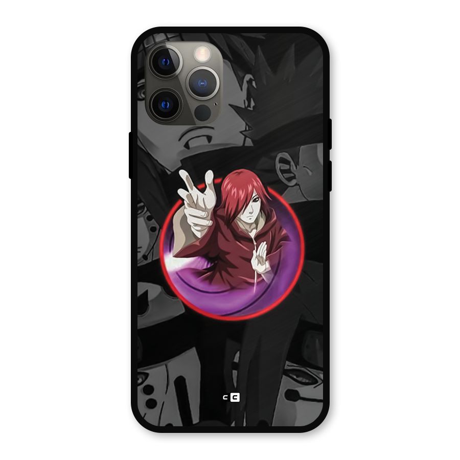 Nagato Uzumaki Metal Back Case for iPhone 12 Pro