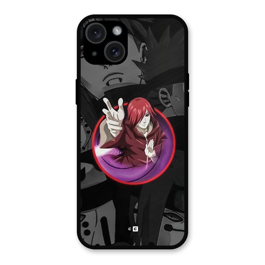 Nagato Uzumaki Metal Back Case for iPhone 15 Plus
