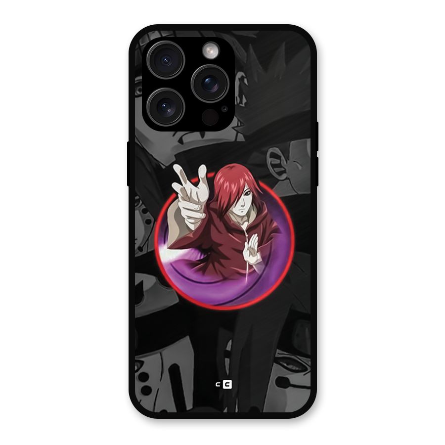 Nagato Uzumaki Metal Back Case for iPhone 15 Pro Max