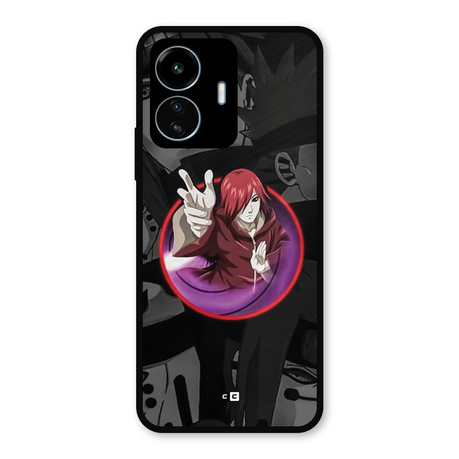 Nagato Uzumaki Metal Back Case for vivo iQOO Z6 Lite 5G