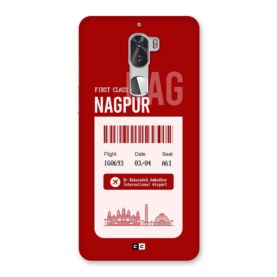 Nagpur Boarding Pass Back Case for Coolpad Cool 1