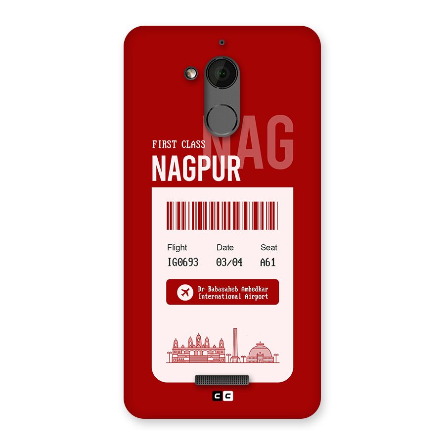 Nagpur Boarding Pass Back Case for Coolpad Note 5