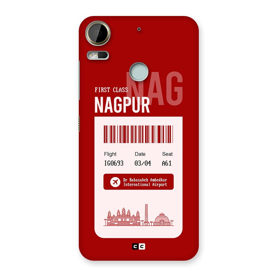 Nagpur Boarding Pass Back Case for Desire 10 Pro