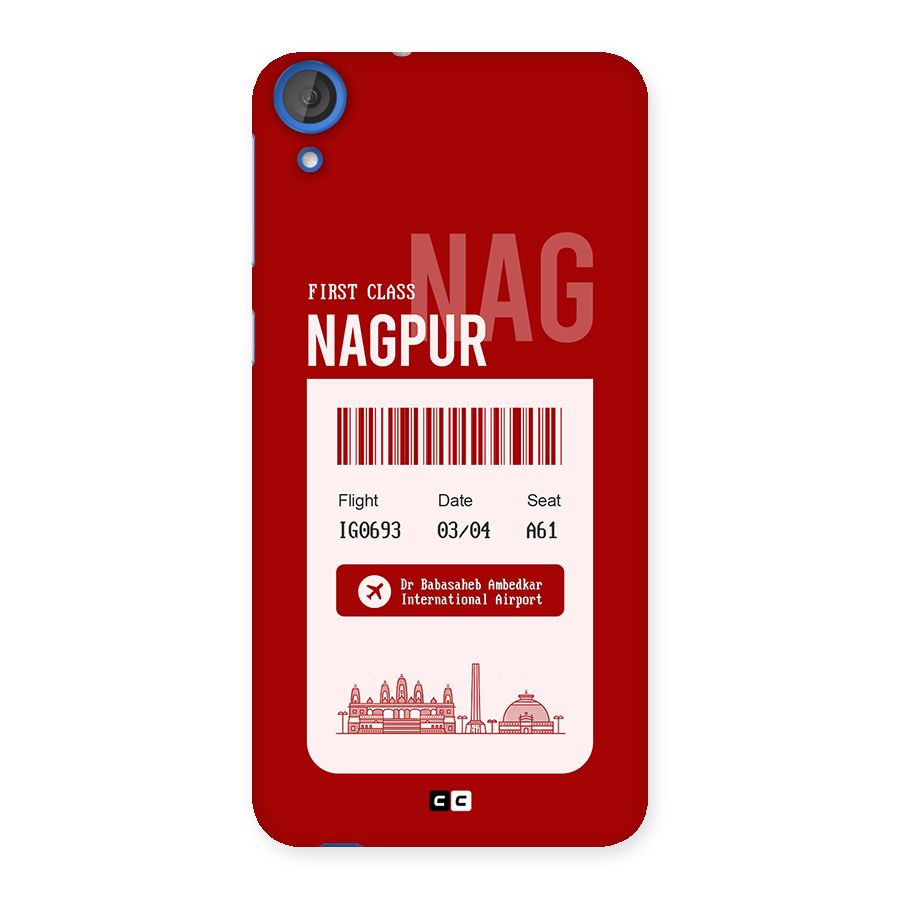 Nagpur Boarding Pass Back Case for Desire 820