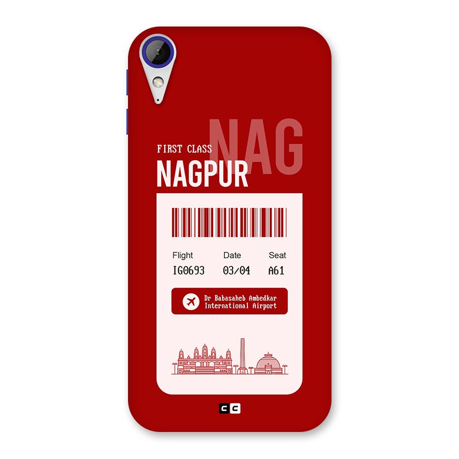 Nagpur Boarding Pass Back Case for Desire 830