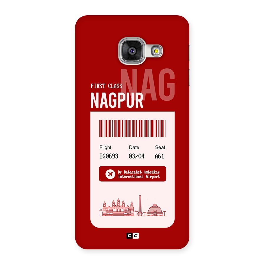 Nagpur Boarding Pass Back Case for Galaxy A3 (2016)