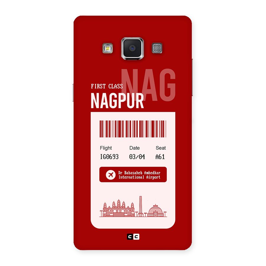 Nagpur Boarding Pass Back Case for Galaxy A5