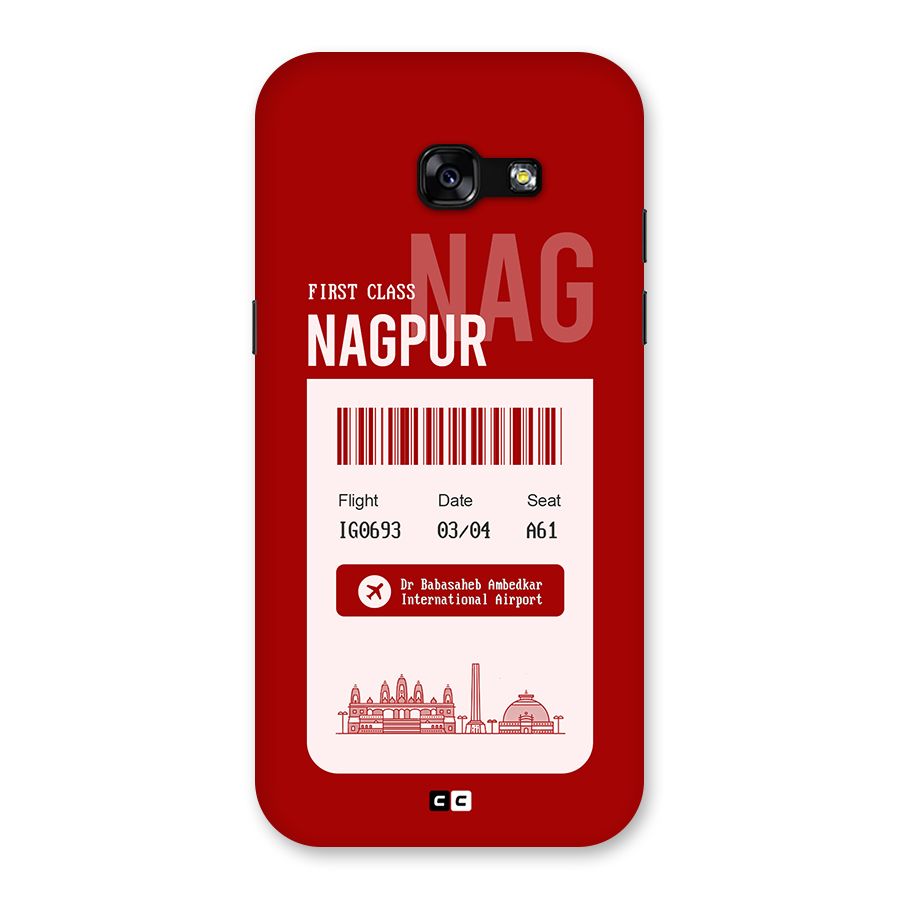 Nagpur Boarding Pass Back Case for Galaxy A5 2017