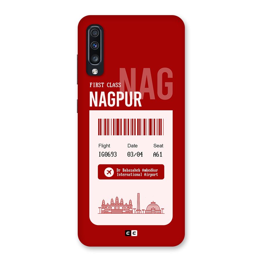 Nagpur Boarding Pass Back Case for Galaxy A70