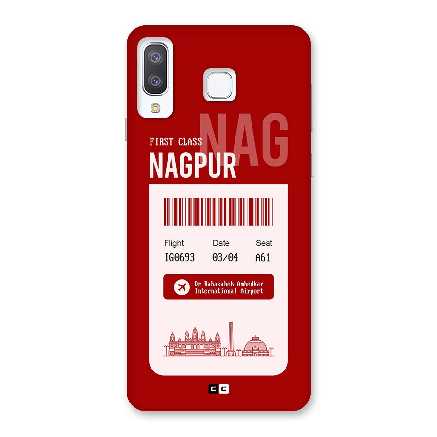 Nagpur Boarding Pass Back Case for Galaxy A8 Star