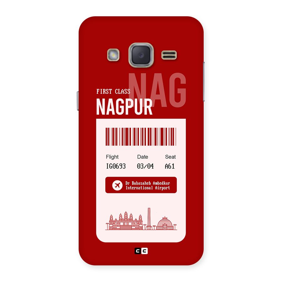 Nagpur Boarding Pass Back Case for Galaxy J2