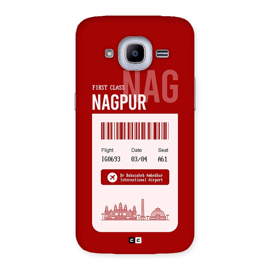 Nagpur Boarding Pass Back Case for Galaxy J2 Pro