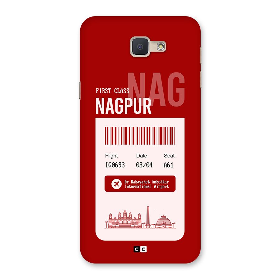 Nagpur Boarding Pass Back Case for Galaxy J5 Prime
