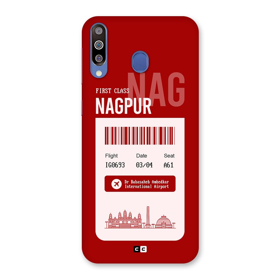 Nagpur Boarding Pass Back Case for Galaxy M30