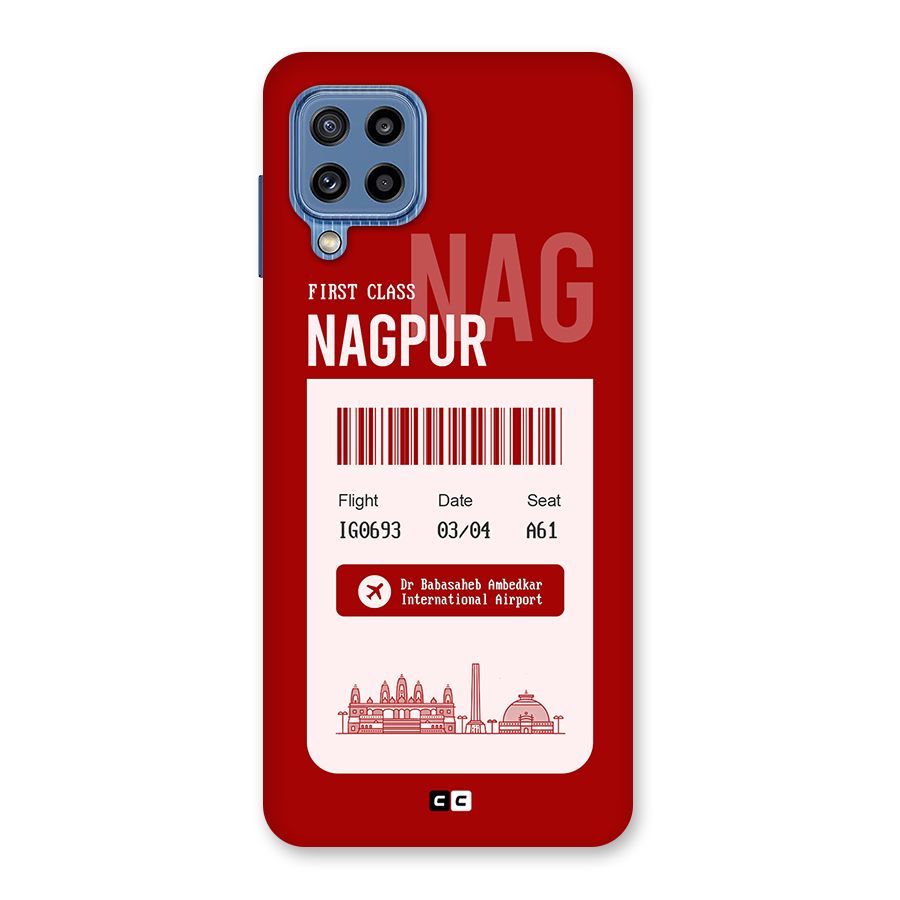 Nagpur Boarding Pass Back Case for Galaxy M32