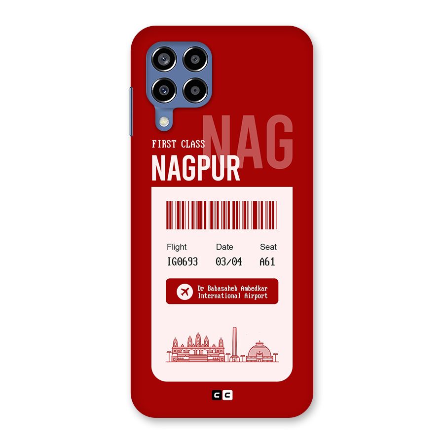 Nagpur Boarding Pass Back Case for Galaxy M53 5G