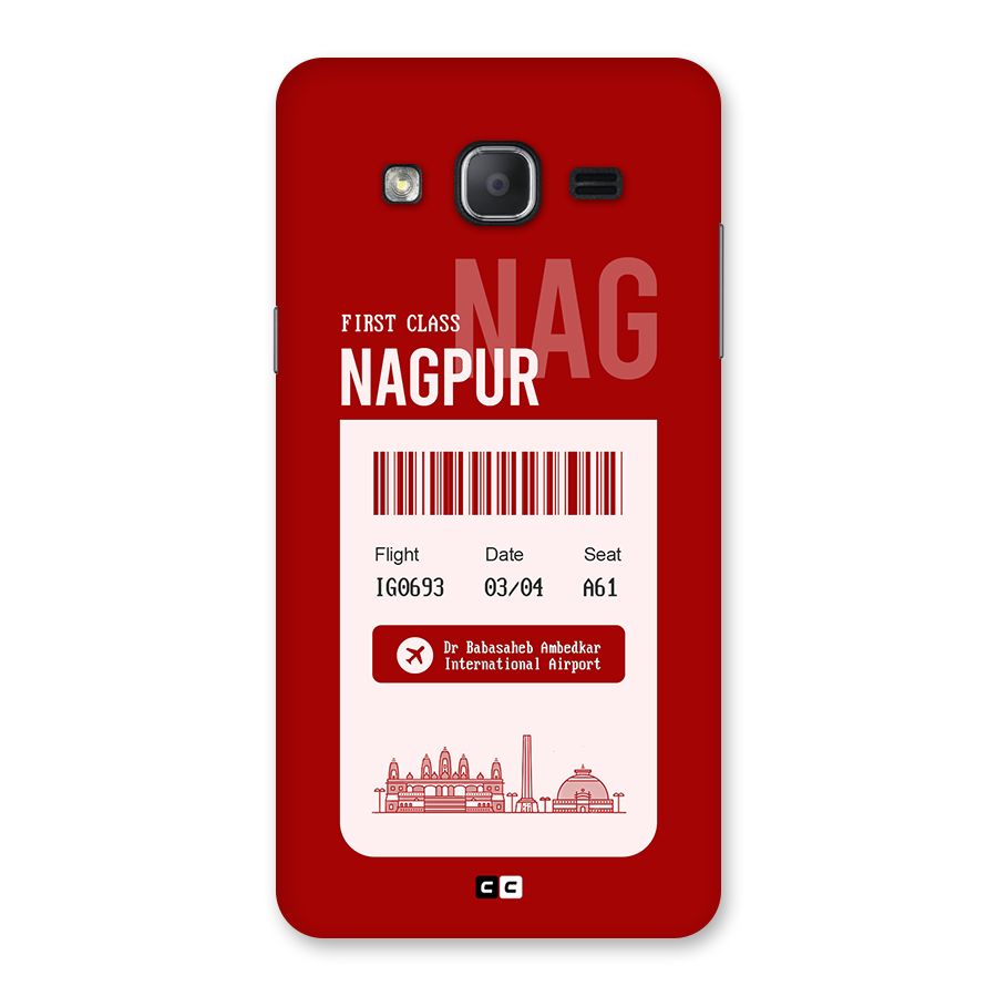 Nagpur Boarding Pass Back Case for Galaxy On7 2015