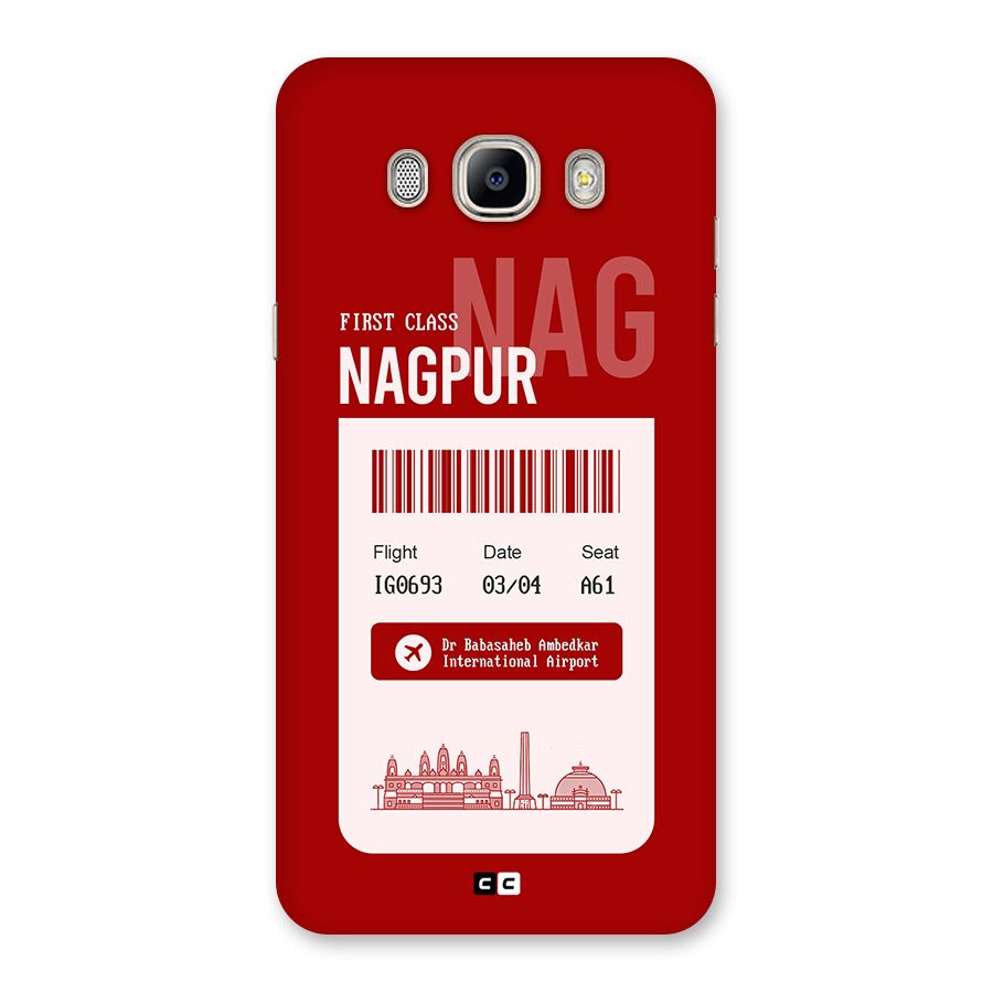 Nagpur Boarding Pass Back Case for Galaxy On8