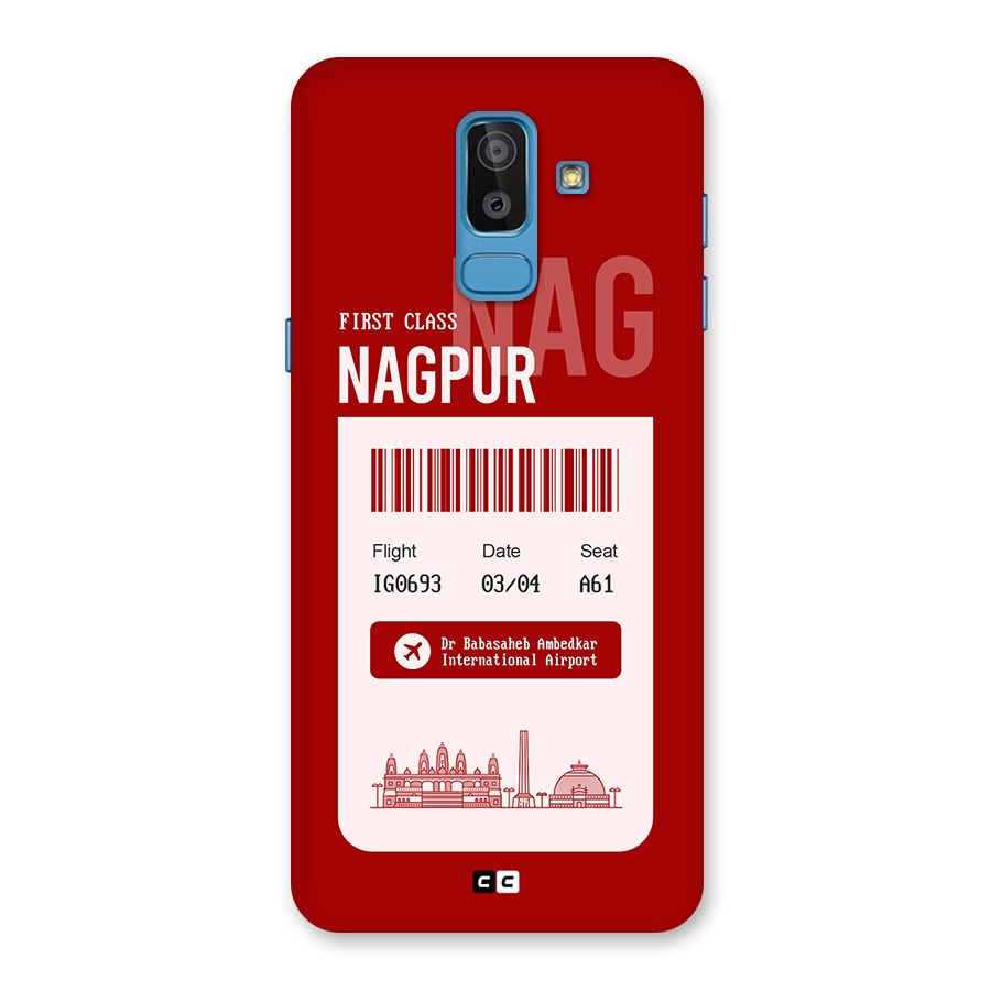 Nagpur Boarding Pass Back Case for Galaxy On8 (2018)