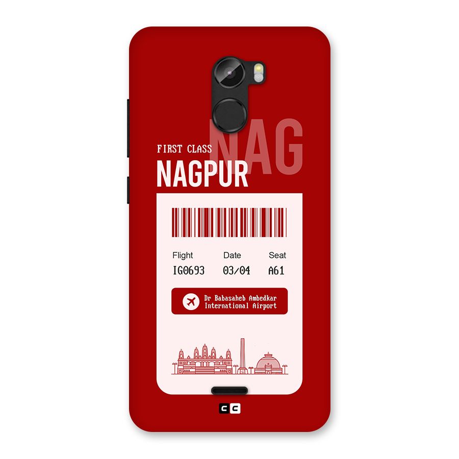 Nagpur Boarding Pass Back Case for Gionee X1