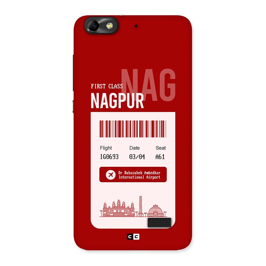 Nagpur Boarding Pass Back Case for Honor 4C