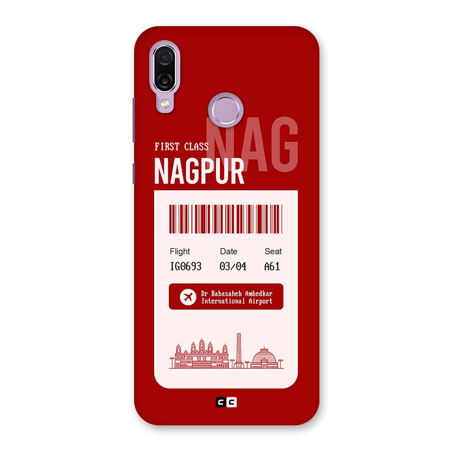 Nagpur Boarding Pass Back Case for Honor Play