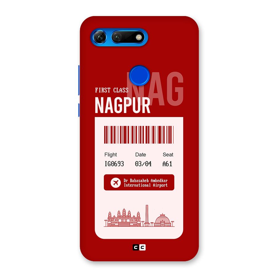 Nagpur Boarding Pass Back Case for Honor View 20