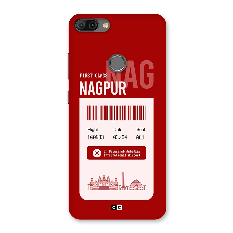 Nagpur Boarding Pass Back Case for Infinix Hot 6 Pro