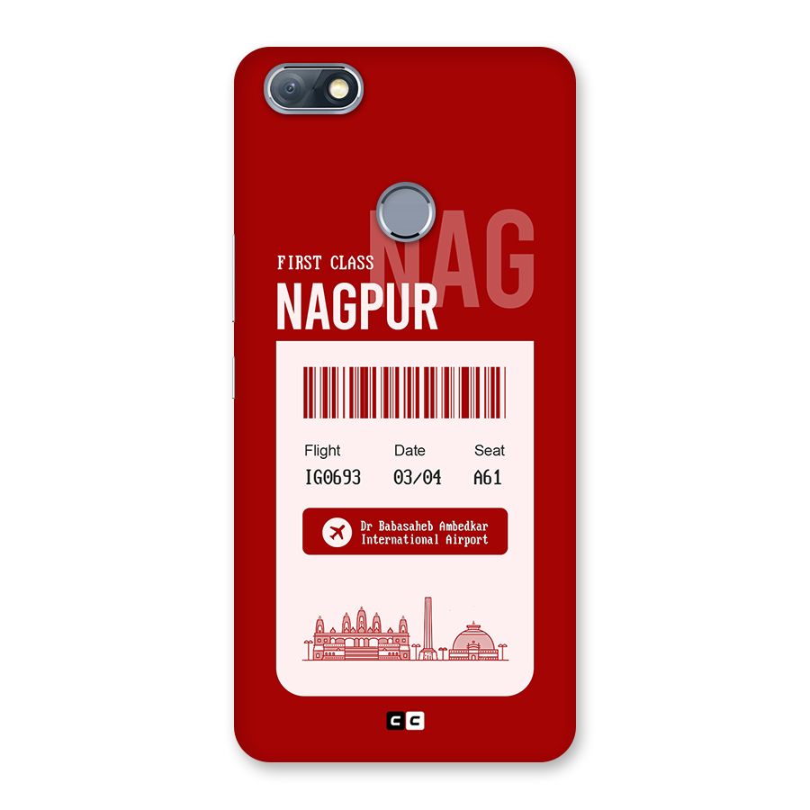 Nagpur Boarding Pass Back Case for Infinix Note 5
