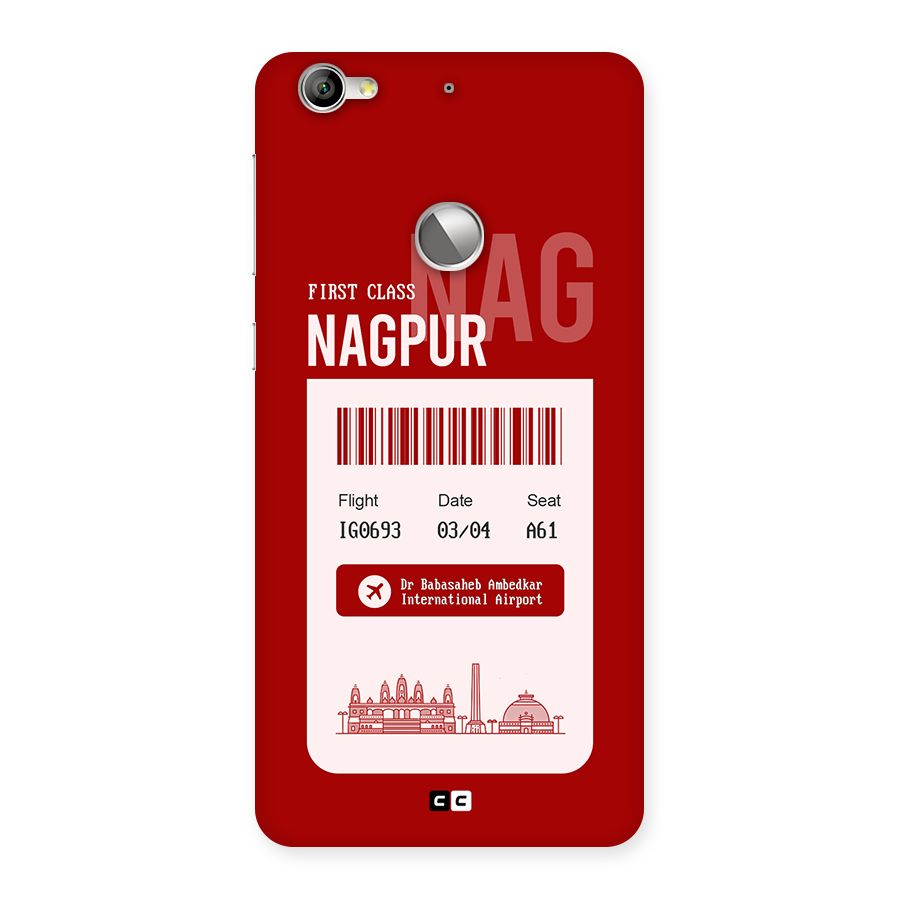 Nagpur Boarding Pass Back Case for Le 1S