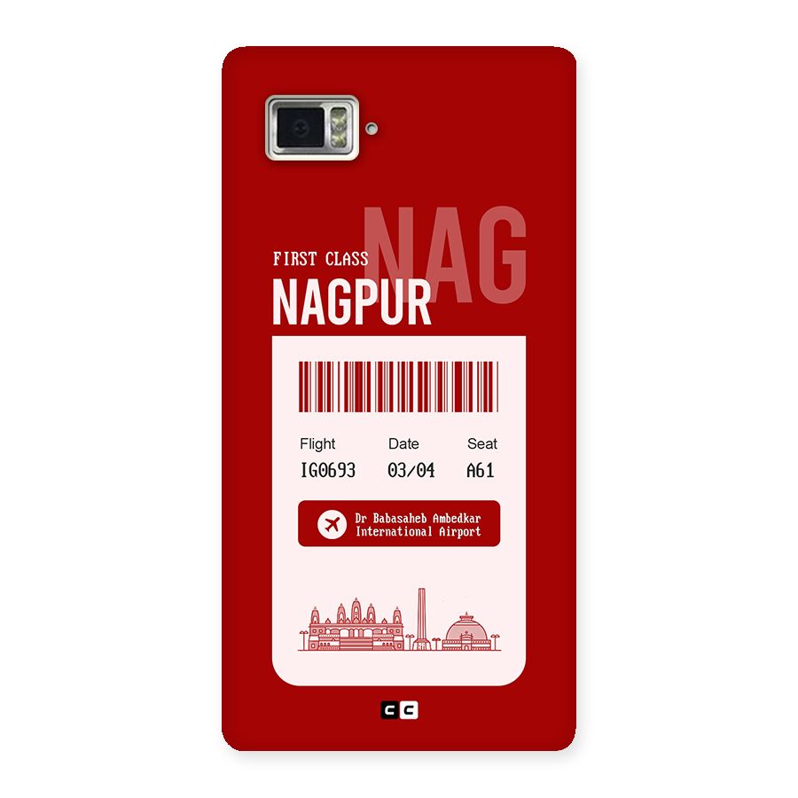Nagpur Boarding Pass Back Case for Lenovo Vibe Z2 Pro K920