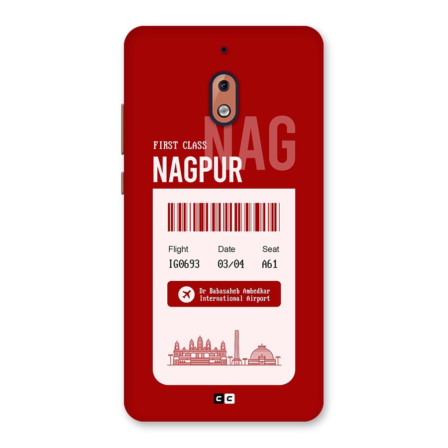 Nagpur Boarding Pass Back Case for Nokia 2.1