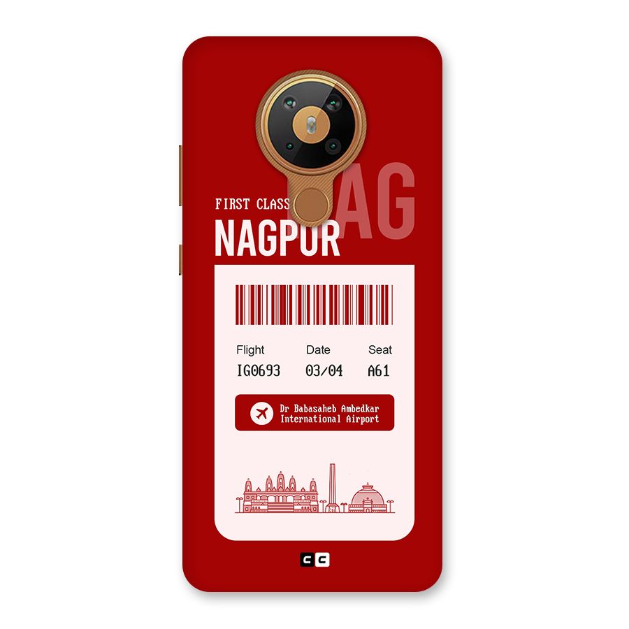 Nagpur Boarding Pass Back Case for Nokia 5.3