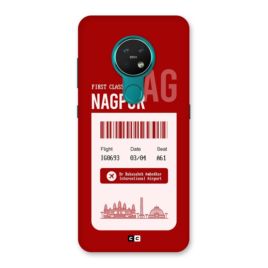 Nagpur Boarding Pass Back Case for Nokia 7.2