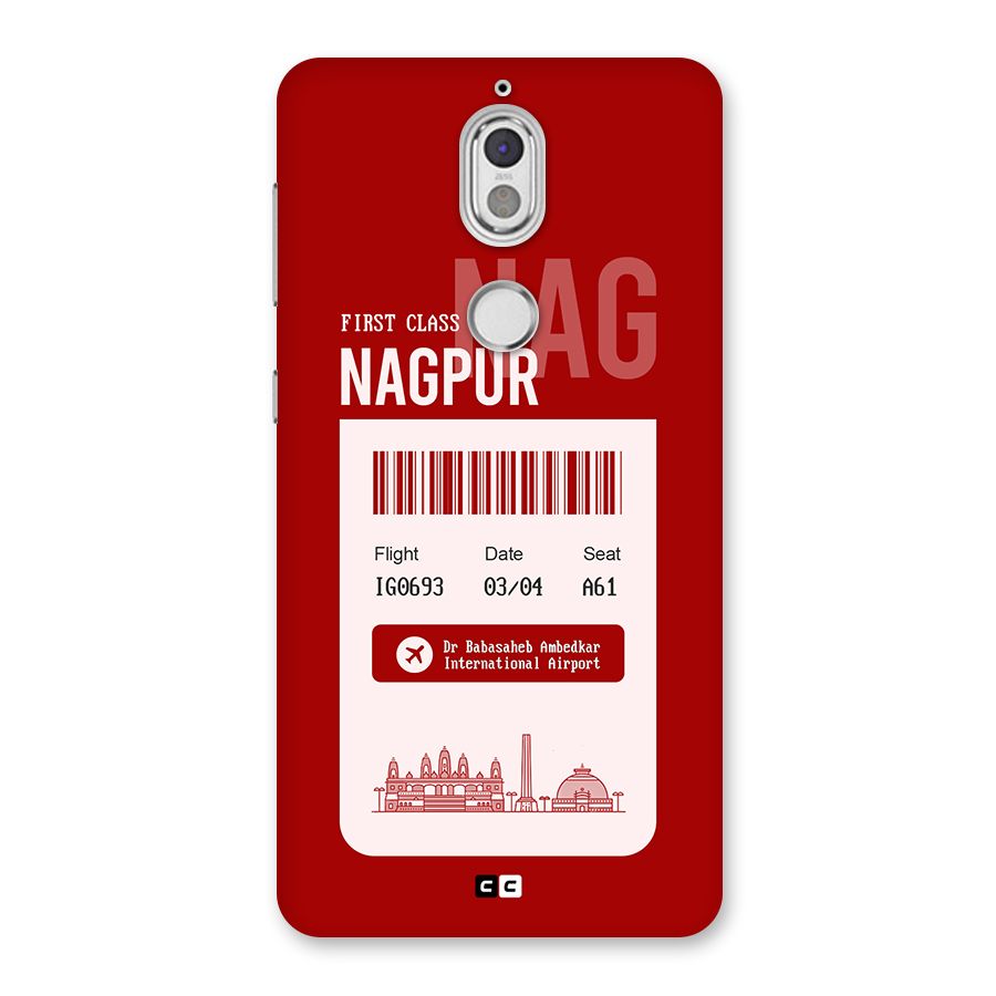 Nagpur Boarding Pass Back Case for Nokia 7