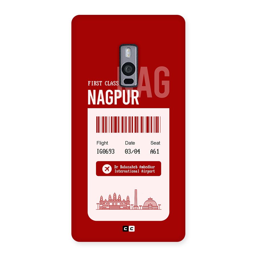 Nagpur Boarding Pass Back Case for OnePlus 2