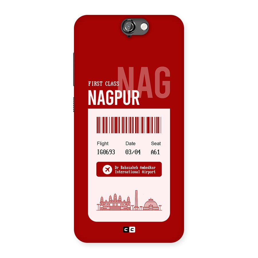 Nagpur Boarding Pass Back Case for One A9